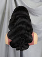 6x4 Density Virgin Human Hair Wigs For Black Women Vietnamese Raw Hair Transparent Lace Front Pre-Plucked Bleached Knots