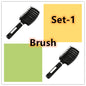 Hairbrush Anti Klit Brushy Haarborstel Women Detangler Hair Brush Bristle Nylon Scalp Massage  Teaser Hair Brush Comb